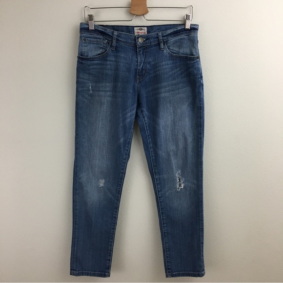 Fossil | Slim Boyfriend Distressed Jeans - Picture 3 of 11